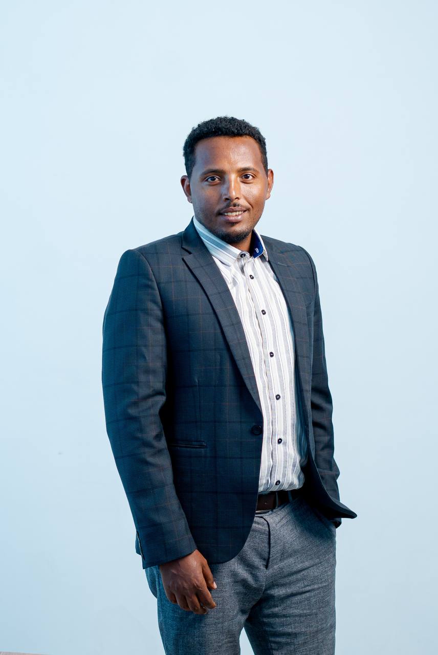 Portrait of Abebaw Molla, founding shareholder of Ethio Fidelity Securities