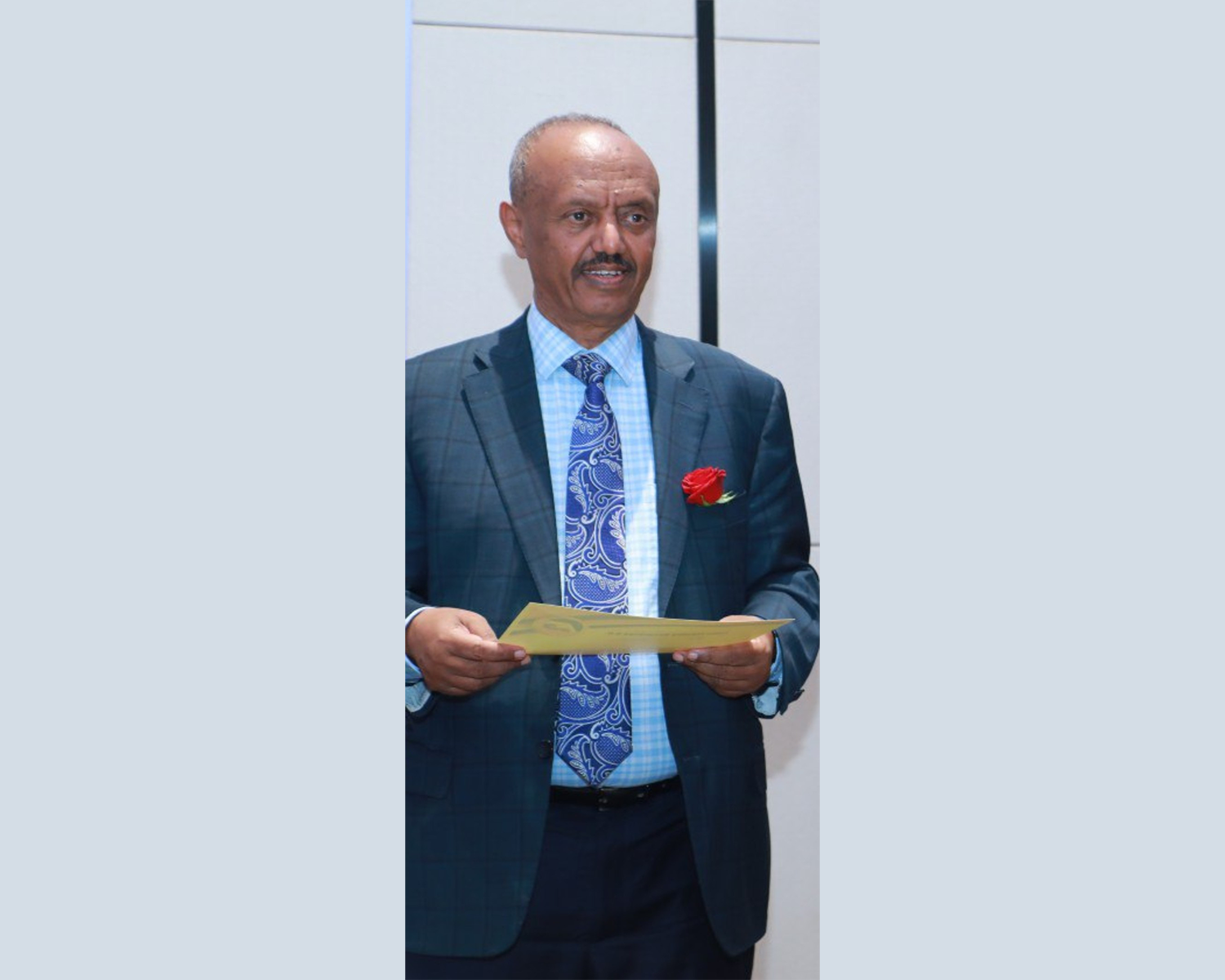 Portrait of Yismashewa Seyoum, Deputy Chairman and founding shareholder