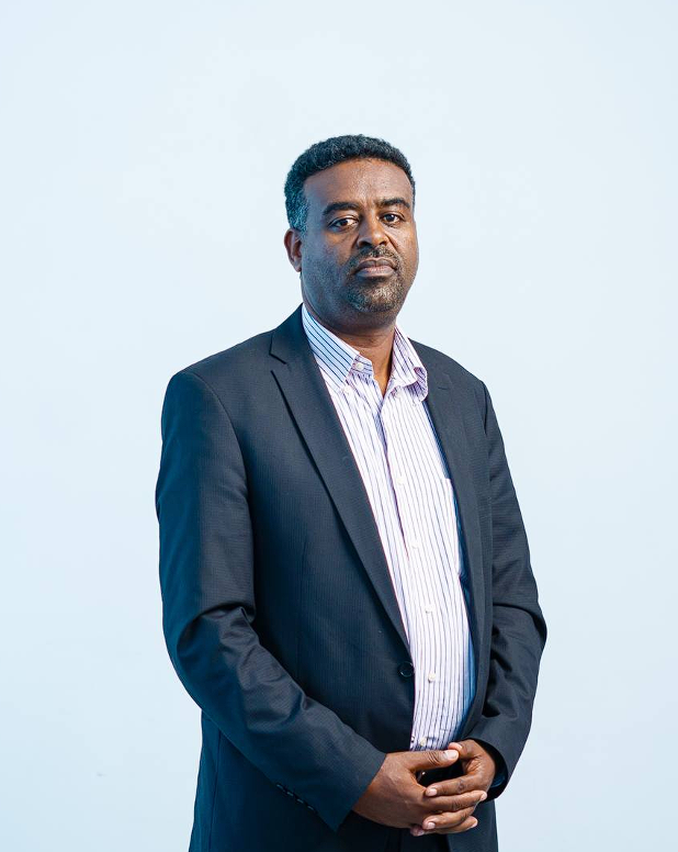 Portrait of Zelalem Worku, Deputy Board Chairman of Ethio Fidelity Securities